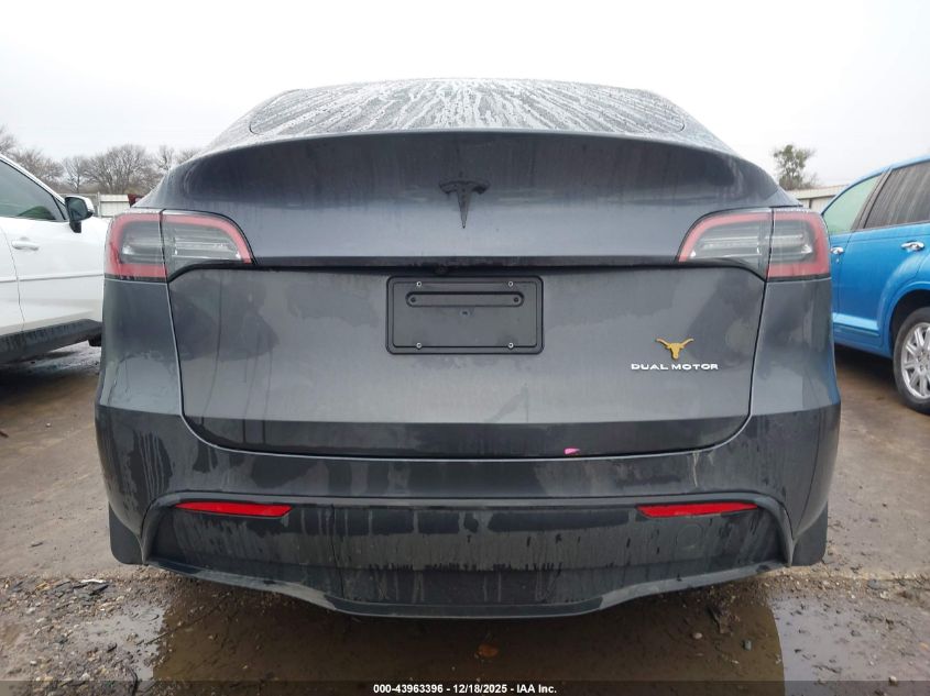 2023 Tesla Model Y Awd/Long Range Dual Motor All-Wheel Drive VIN: 7SAYGDEE2PF617330 Lot: 43963396