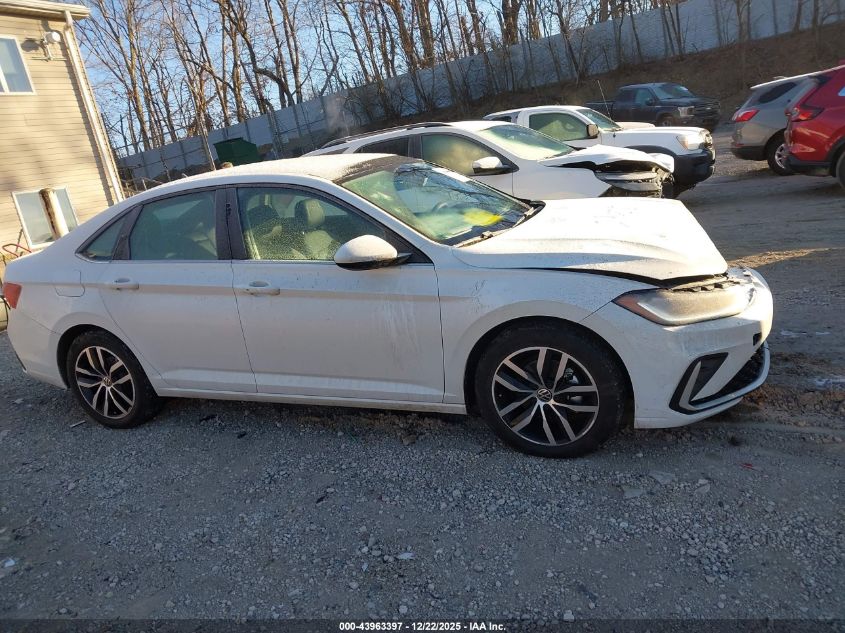 2025 Volkswagen Jetta 1.5T Se VIN: 3VW7X7BU1SM057680 Lot: 43963397