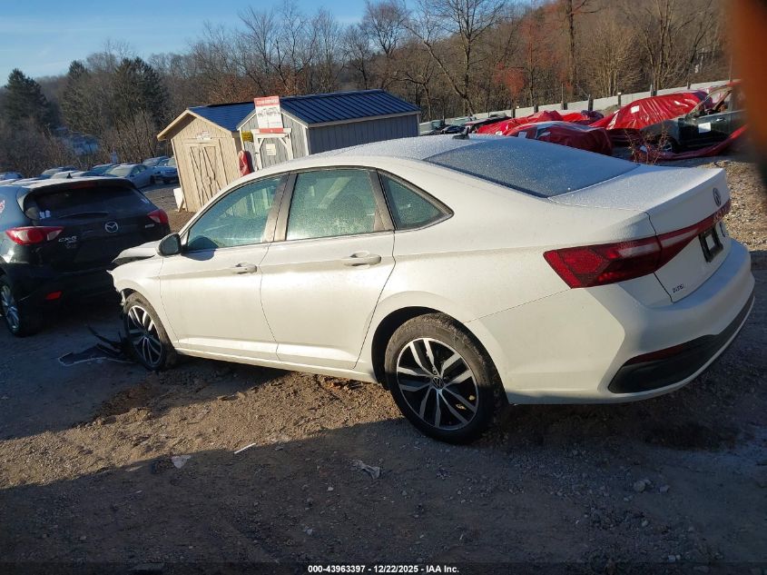 2025 Volkswagen Jetta 1.5T Se VIN: 3VW7X7BU1SM057680 Lot: 43963397