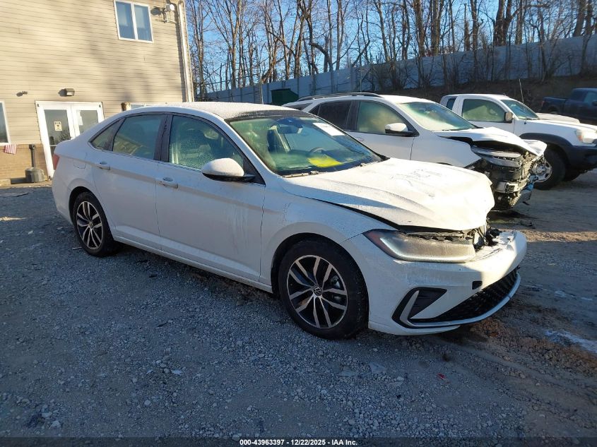 2025 Volkswagen Jetta 1.5T Se VIN: 3VW7X7BU1SM057680 Lot: 43963397