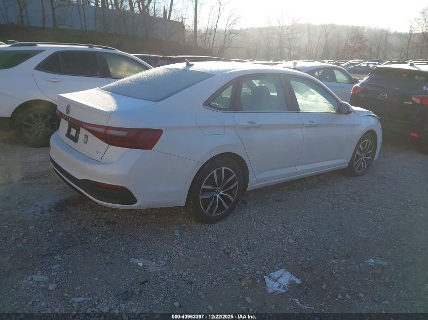 2025 Volkswagen Jetta 1.5T Se VIN: 3VW7X7BU1SM057680 Lot: 43963397