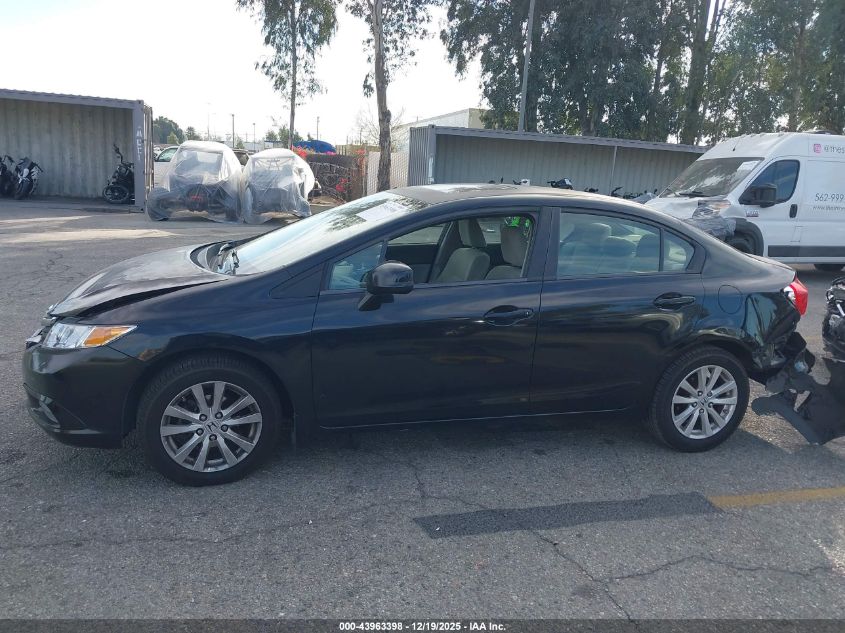 2012 Honda Civic Ex VIN: JHMFB2F84CS003925 Lot: 43963398