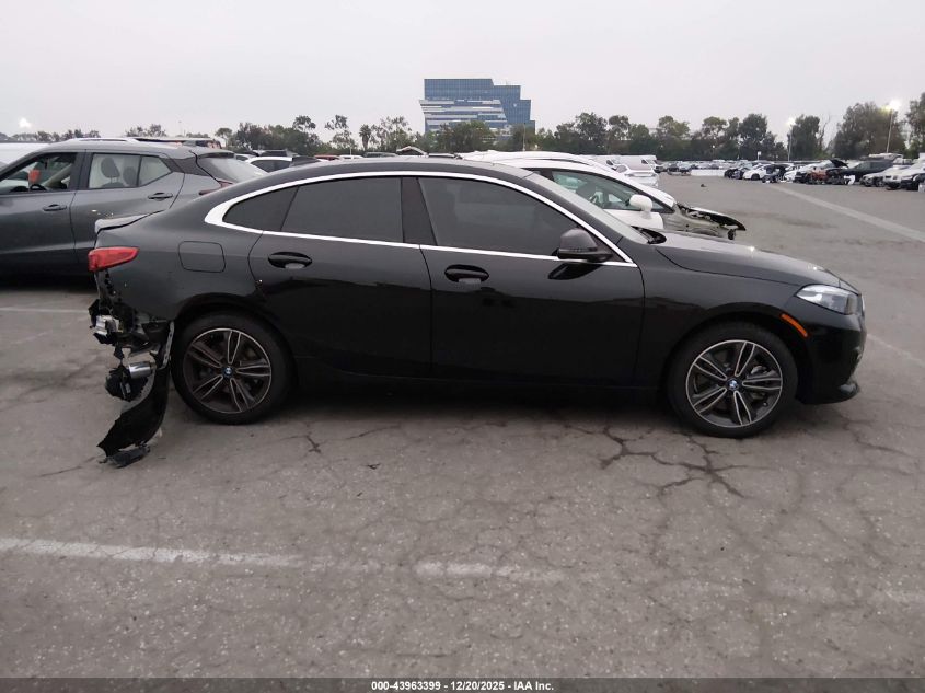 2022 BMW 228 Gran Coupe I Sdrive VIN: WBA53AK00N7J82777 Lot: 43963399