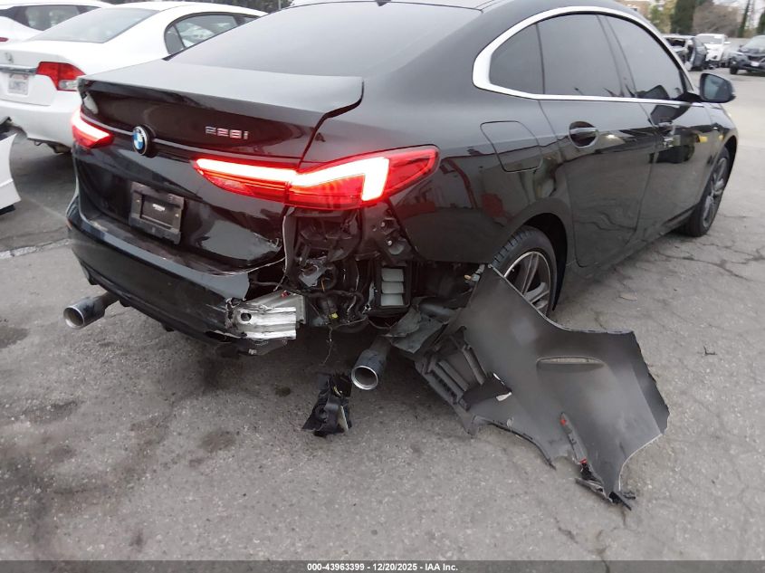 2022 BMW 228 Gran Coupe I Sdrive VIN: WBA53AK00N7J82777 Lot: 43963399