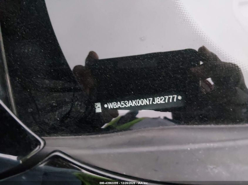 2022 BMW 228 Gran Coupe I Sdrive VIN: WBA53AK00N7J82777 Lot: 43963399