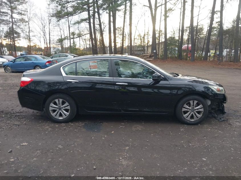 2014 Honda Accord Lx VIN: 1HGCR2F3XEA228123 Lot: 43963405