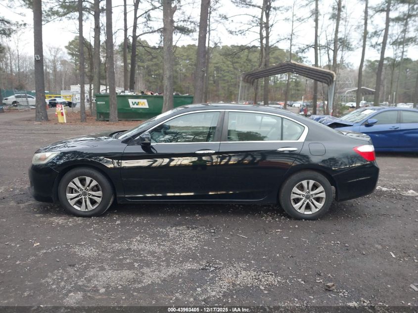 2014 Honda Accord Lx VIN: 1HGCR2F3XEA228123 Lot: 43963405