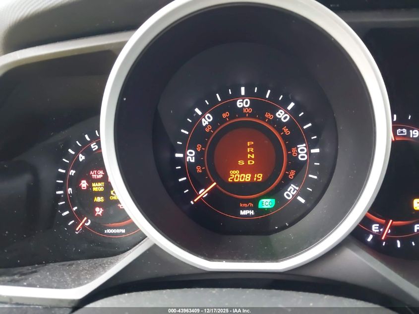 2010 Toyota 4Runner Limited V6 VIN: JTEZU5JR8A5011298 Lot: 43963409