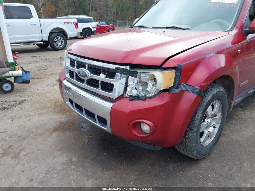 2008 Ford Escape Limited VIN: 1FMCU94198KE19372 Lot: 43963410