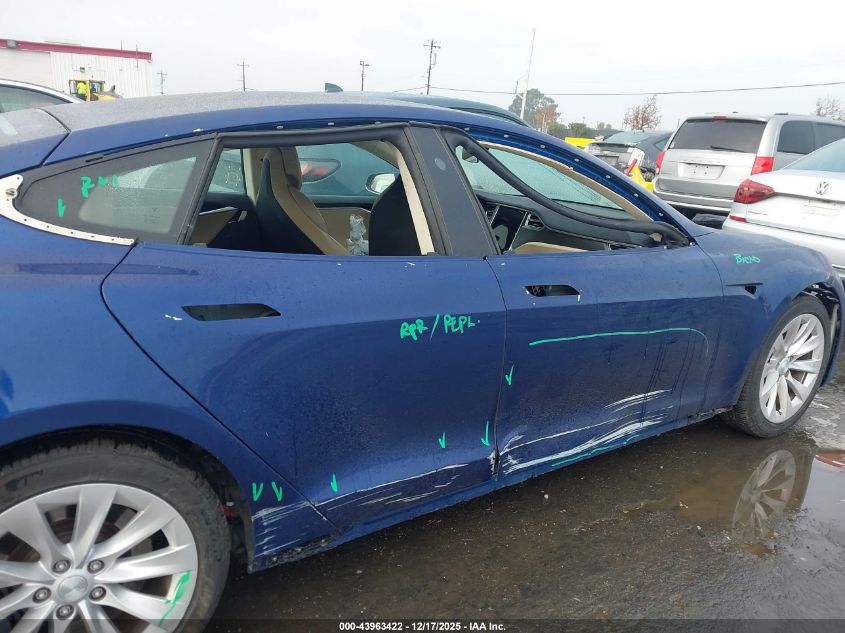 2017 Tesla Model S 100D/60D/75D/90D/P100D VIN: 5YJSA1E2XHF202430 Lot: 43963422