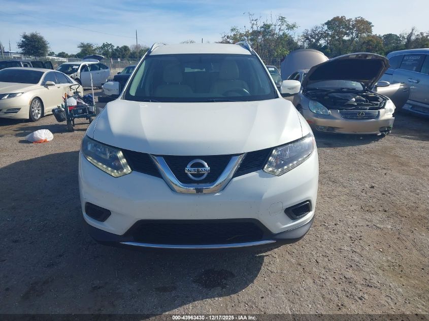 2014 Nissan Rogue Sv VIN: 5N1AT2MV1EC844997 Lot: 43963430