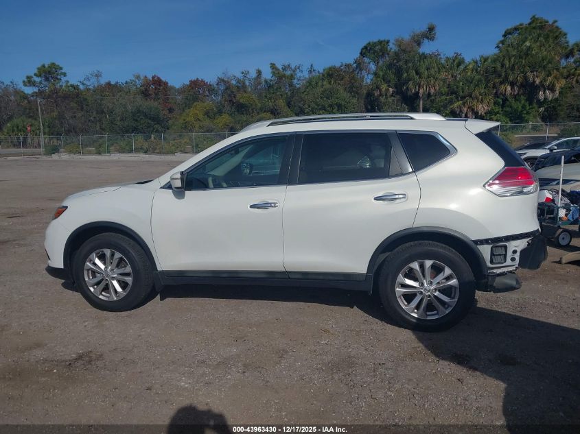 2014 Nissan Rogue Sv VIN: 5N1AT2MV1EC844997 Lot: 43963430