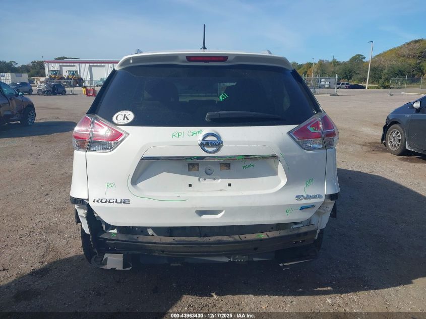 2014 Nissan Rogue Sv VIN: 5N1AT2MV1EC844997 Lot: 43963430