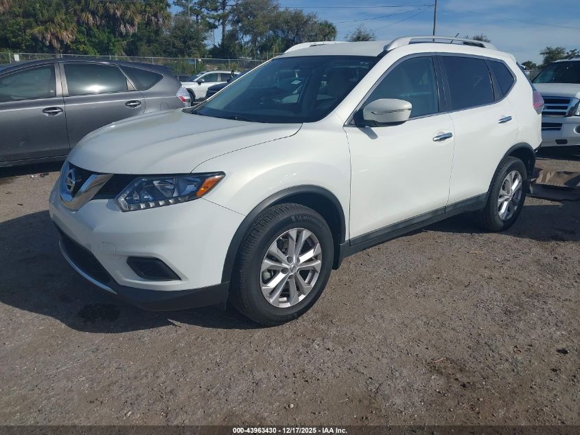 2014 Nissan Rogue Sv VIN: 5N1AT2MV1EC844997 Lot: 43963430
