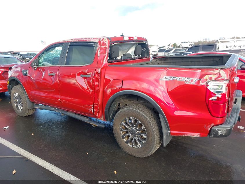 2020 Ford Ranger Xlt VIN: 1FTER4FH2LLA76094 Lot: 43963436