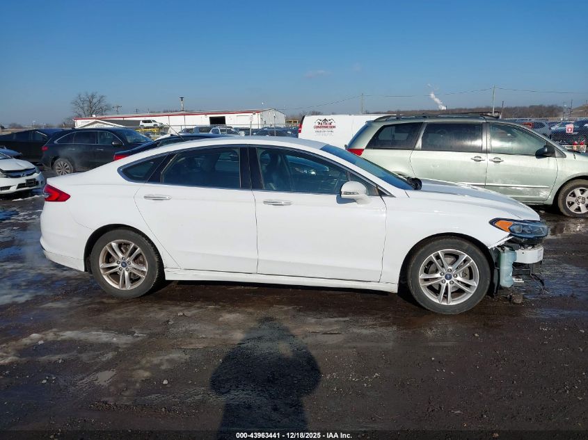 2018 Ford Fusion Se VIN: 3FA6P0HD5JR283029 Lot: 43963441