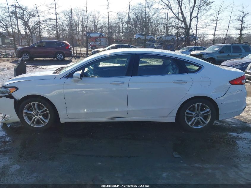 2018 Ford Fusion Se VIN: 3FA6P0HD5JR283029 Lot: 43963441