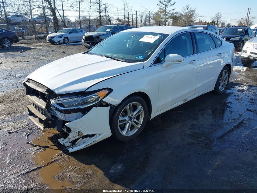 2018 Ford Fusion Se VIN: 3FA6P0HD5JR283029 Lot: 43963441