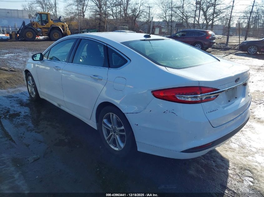 2018 Ford Fusion Se VIN: 3FA6P0HD5JR283029 Lot: 43963441