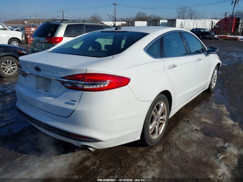 2018 Ford Fusion Se VIN: 3FA6P0HD5JR283029 Lot: 43963441