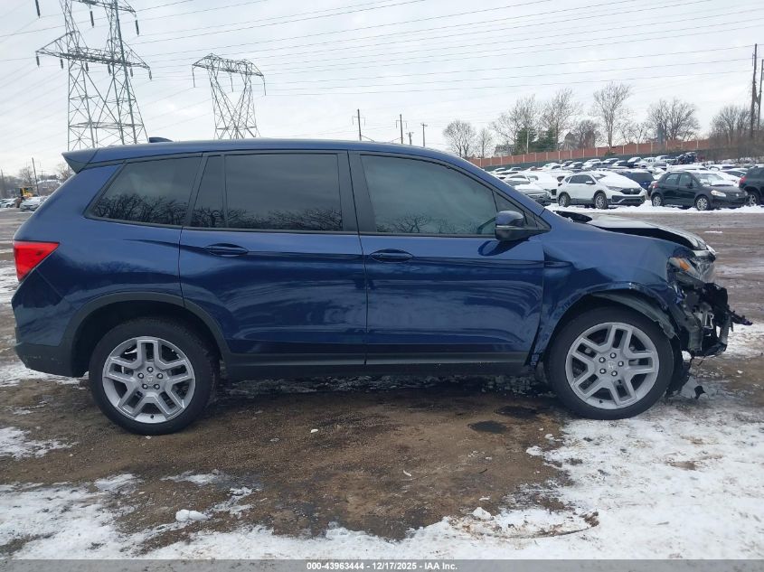 2024 Honda Passport Awd Ex-L VIN: 5FNYF8H55RB018184 Lot: 43963444