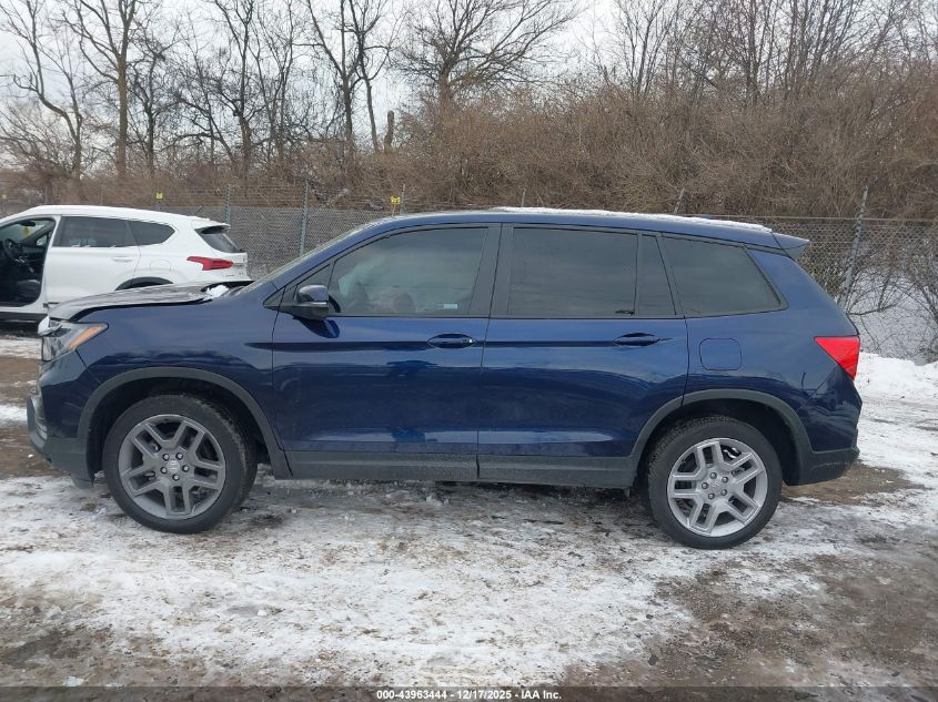2024 Honda Passport Awd Ex-L VIN: 5FNYF8H55RB018184 Lot: 43963444