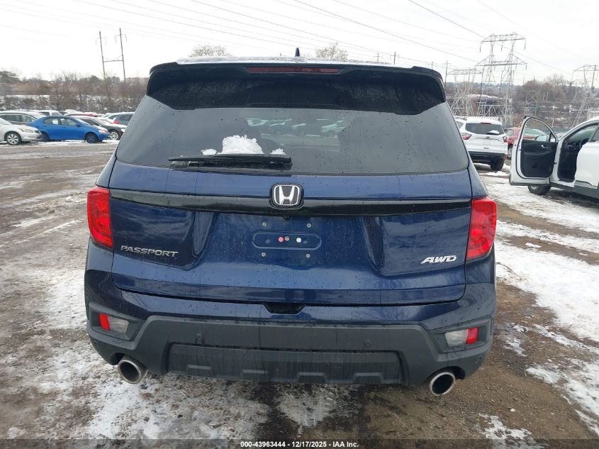 2024 Honda Passport Awd Ex-L VIN: 5FNYF8H55RB018184 Lot: 43963444