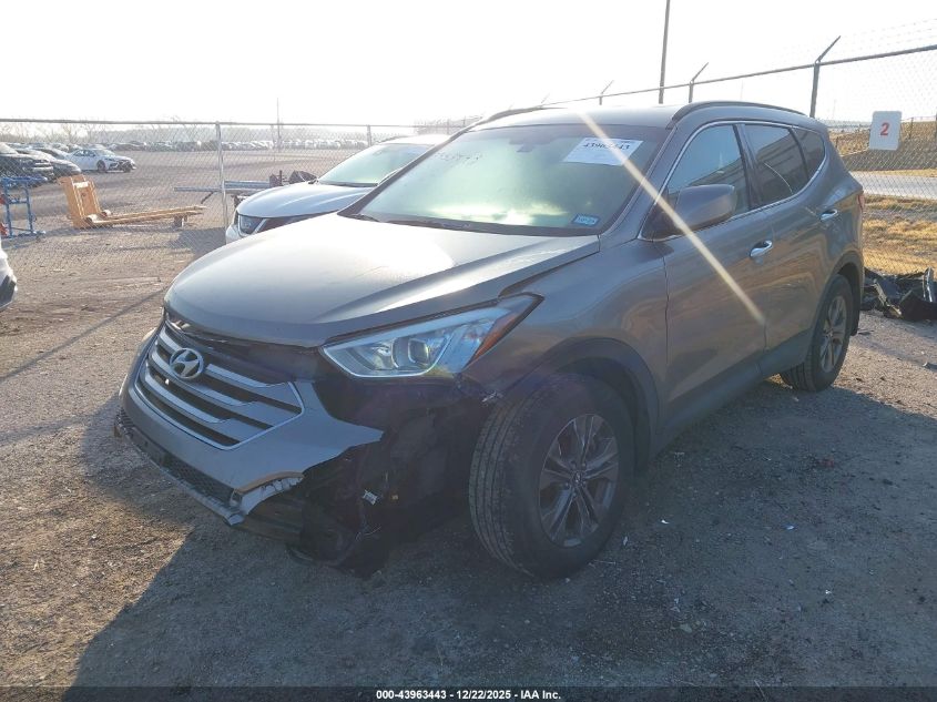 2014 Hyundai Santa Fe Sport 2.4L VIN: 5XYZU3LB9EG229692 Lot: 43963443