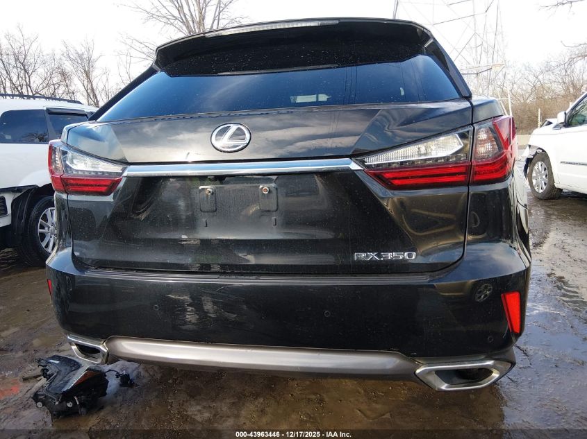 2017 Lexus Rx 350 VIN: 2T2BZMCA7HC104332 Lot: 43963446