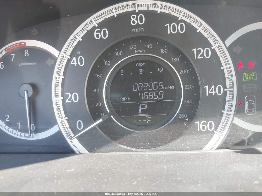 2013 Honda Accord Lx VIN: 1HGCR2F3XDA238357 Lot: 43963454