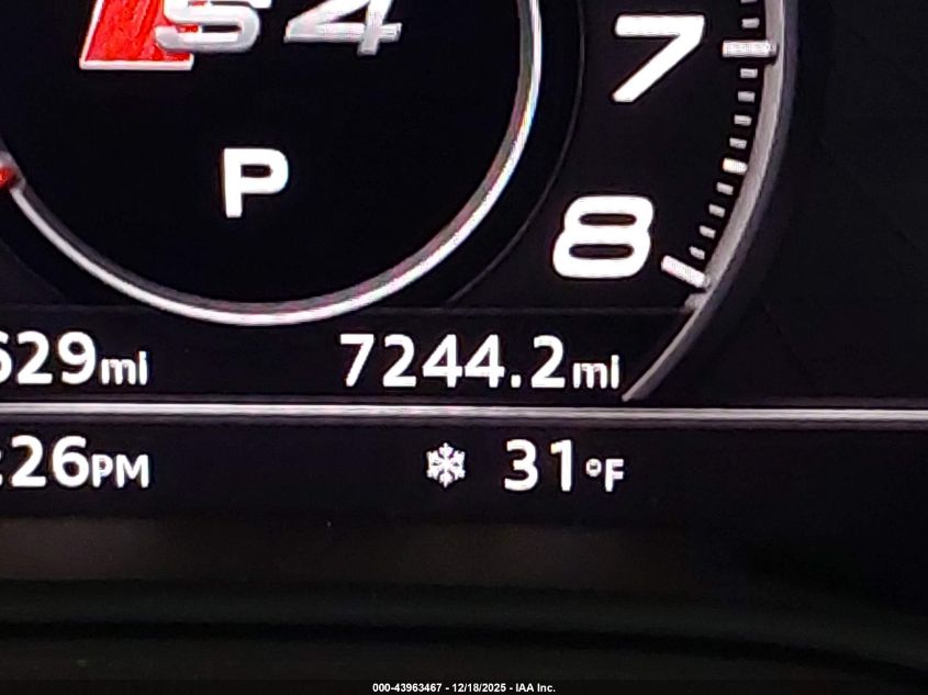 2018 Audi S4 3.0T Premium Plus VIN: WAUB4AF42JA066538 Lot: 43963467