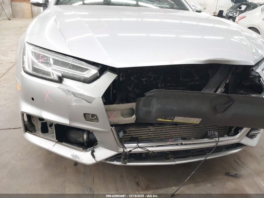 2018 Audi S4 3.0T Premium Plus VIN: WAUB4AF42JA066538 Lot: 43963467