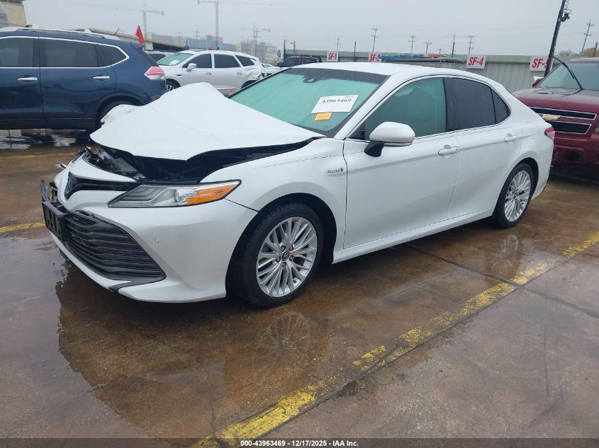 2018 Toyota Camry Hybrid Xle VIN: 4T1B21HK4JU005495 Lot: 43963469