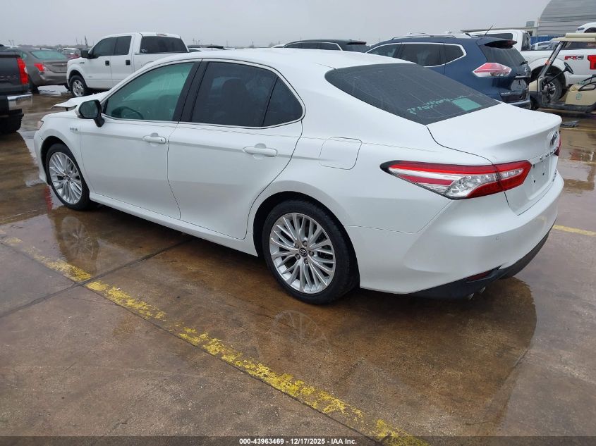 2018 Toyota Camry Hybrid Xle VIN: 4T1B21HK4JU005495 Lot: 43963469