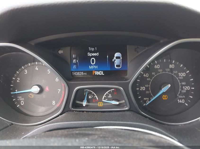 2016 Ford Focus S VIN: 1FADP3E25GL383442 Lot: 43963476