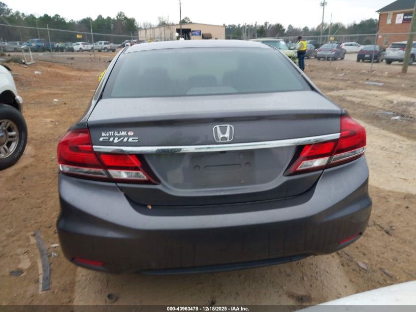 2015 Honda Civic Lx VIN: 19XFB2F59FE030181 Lot: 43963478