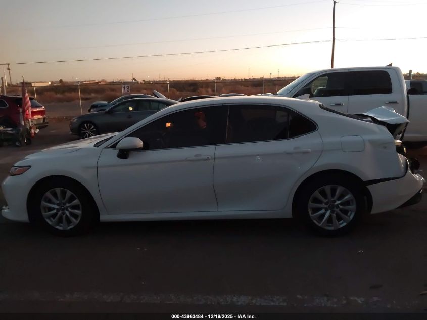 2019 Toyota Camry Le VIN: 4T1B11HK4KU726307 Lot: 43963484