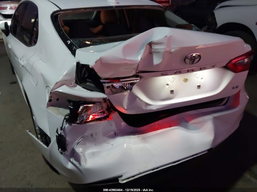 2019 Toyota Camry Le VIN: 4T1B11HK4KU726307 Lot: 43963484