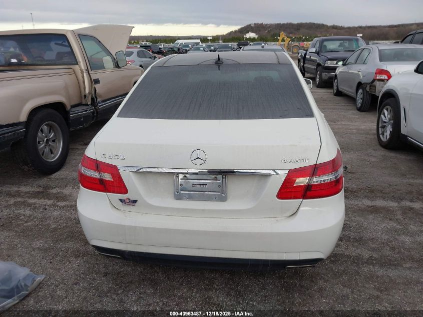 2012 Mercedes-Benz E 350 4Matic VIN: WDDHF8JB7CA610370 Lot: 43963487