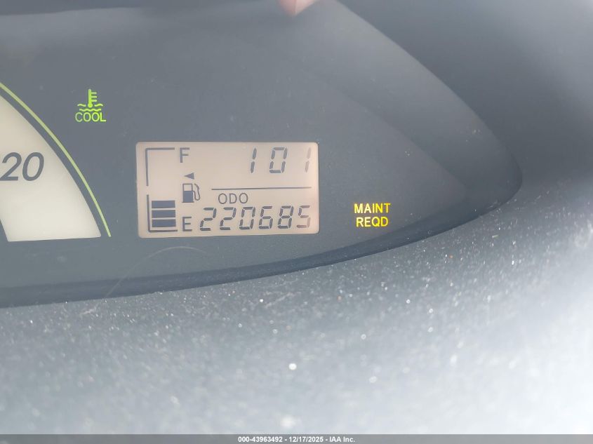 2007 Toyota Yaris VIN: JTDBT923771169870 Lot: 43963492