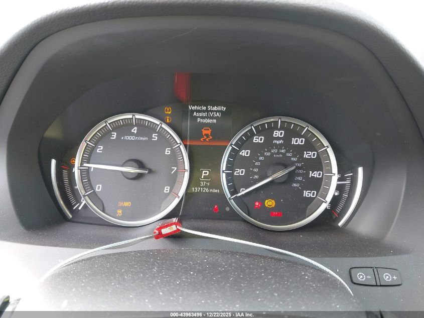 2014 Acura Mdx VIN: 5FRYD4H28EB038619 Lot: 43963496