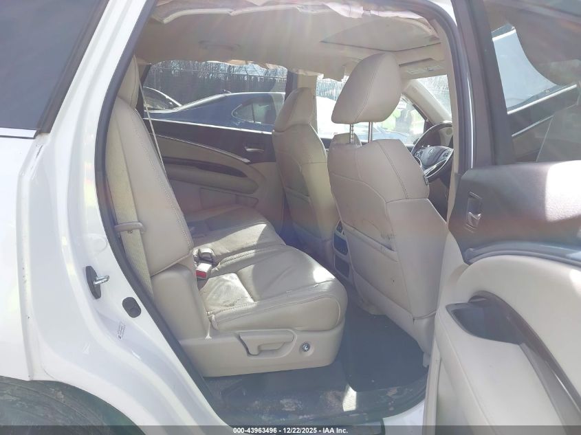 2014 Acura Mdx VIN: 5FRYD4H28EB038619 Lot: 43963496