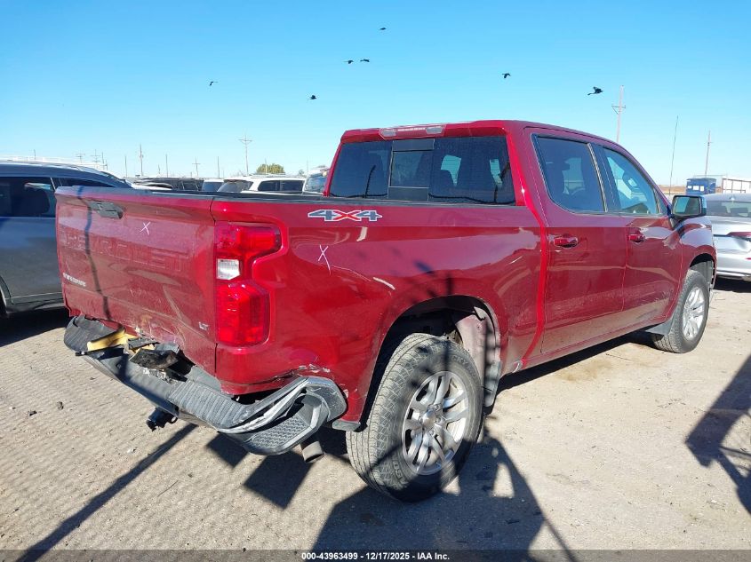 2020 Chevrolet Silverado 1500 4Wd Short Bed Lt VIN: 3GCPYDEK7LG195393 Lot: 43963499