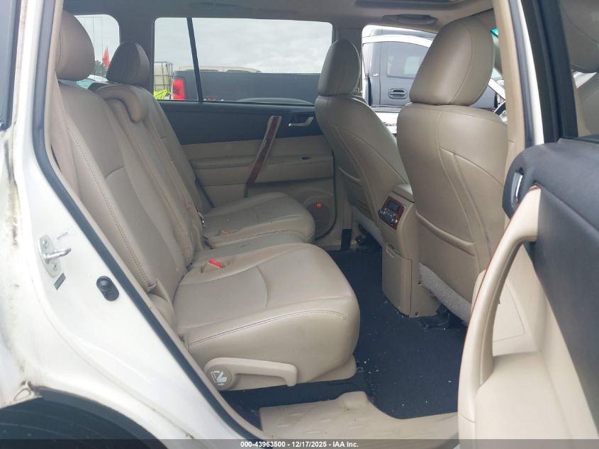 2012 Toyota Highlander Limited V6 VIN: 5TDYK3EH1CS053305 Lot: 43963500