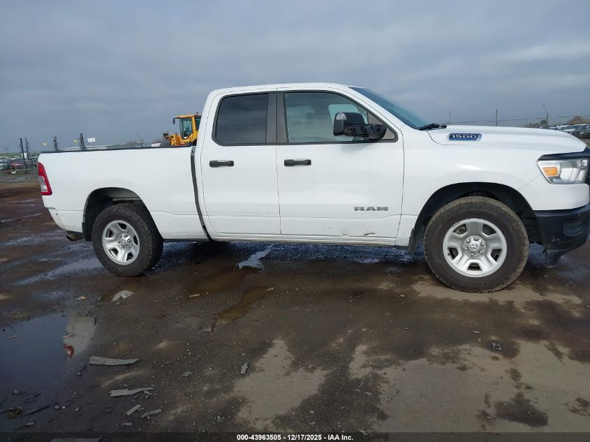 2021 Ram 1500 Tradesman 4X4 6'4 Box VIN: 1C6RRFCG8MN697359 Lot: 43963505