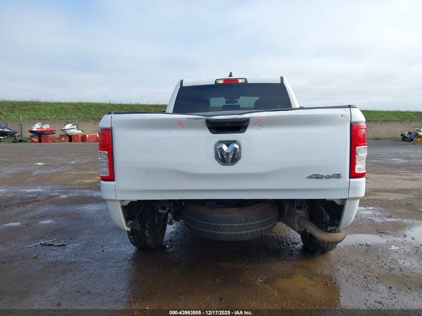 2021 Ram 1500 Tradesman 4X4 6'4 Box VIN: 1C6RRFCG8MN697359 Lot: 43963505