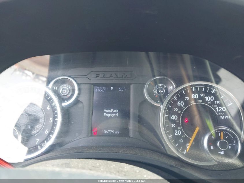 2021 Ram 1500 Tradesman 4X4 6'4 Box VIN: 1C6RRFCG8MN697359 Lot: 43963505