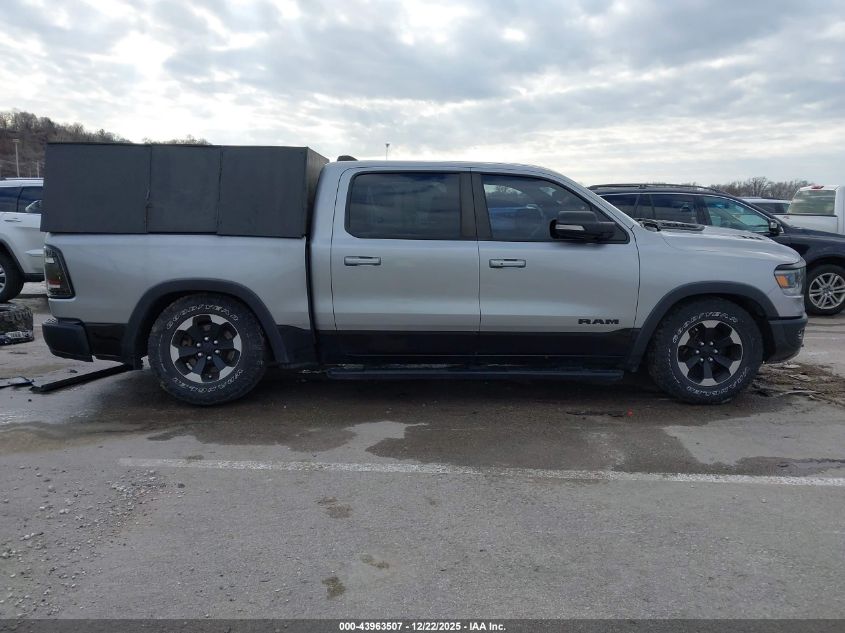 2019 Ram 1500 Rebel VIN: 1C6SRFLT7KN719783 Lot: 43963507