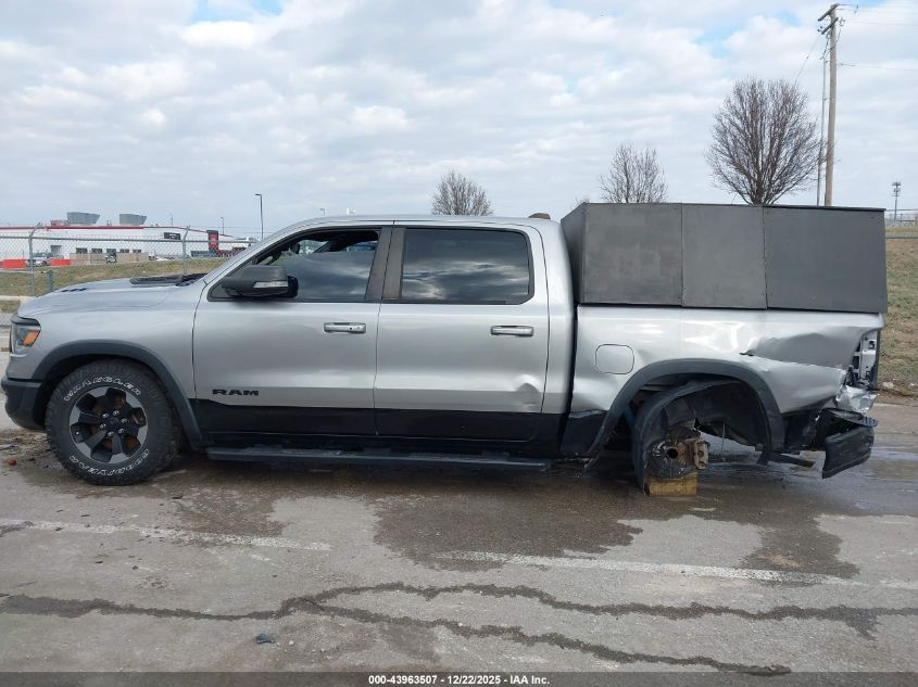 2019 Ram 1500 Rebel VIN: 1C6SRFLT7KN719783 Lot: 43963507