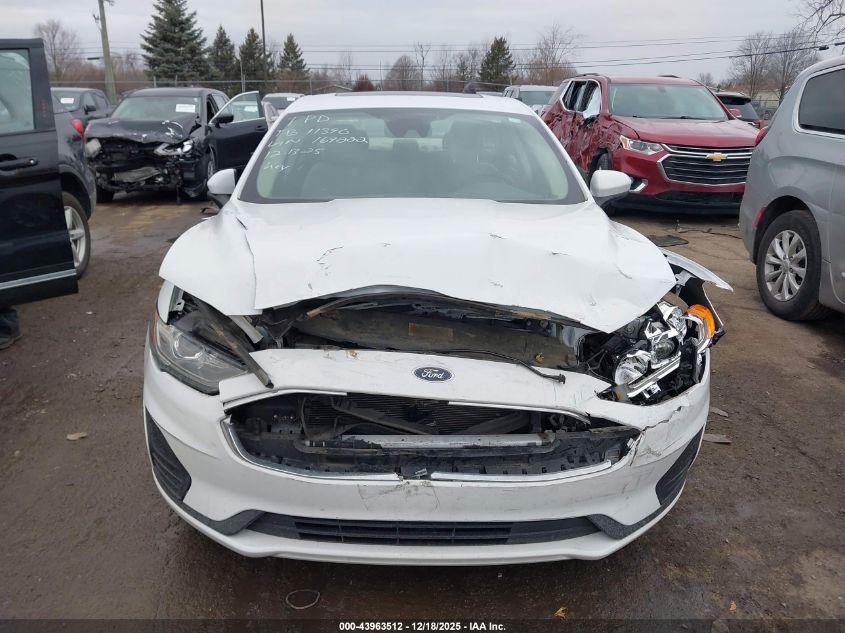 2019 Ford Fusion Hybrid Se VIN: 3FA6P0LU9KR169222 Lot: 43963512